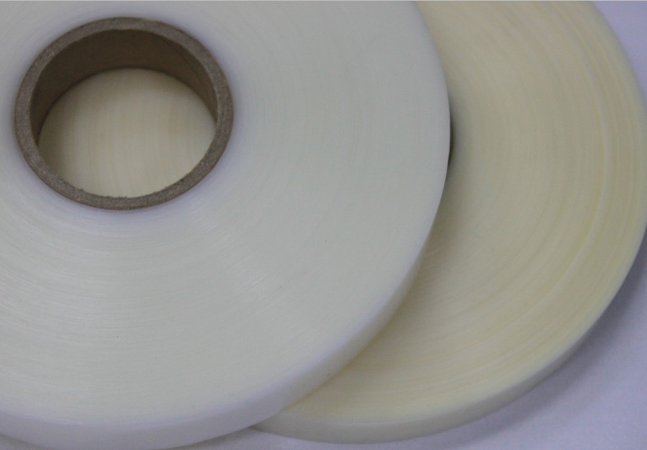 zipper parts nylon film / strengthened tape