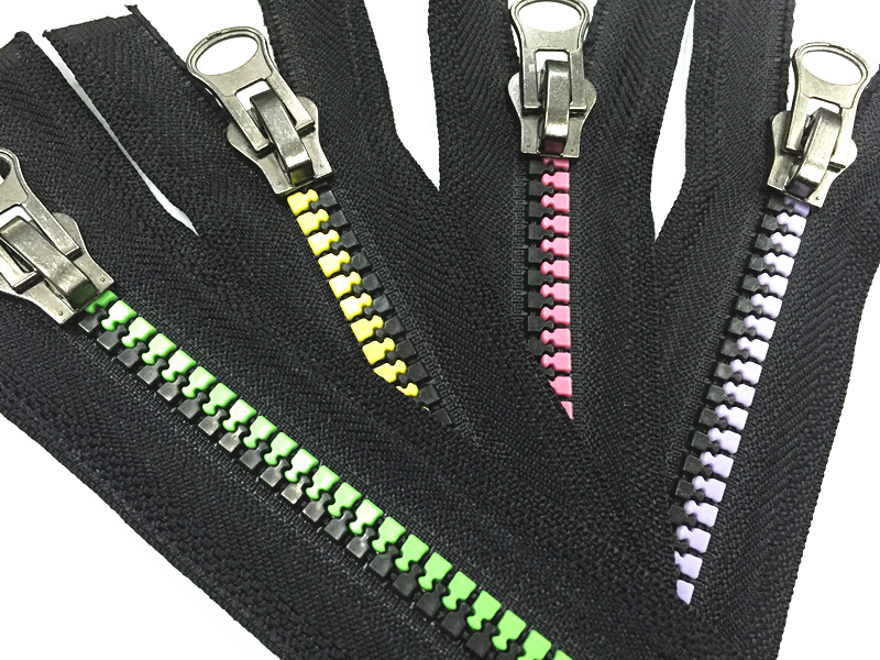 Derlin zippers & resin zippers