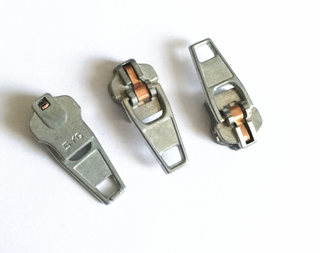 5YG slider semi lock #5 metal slider